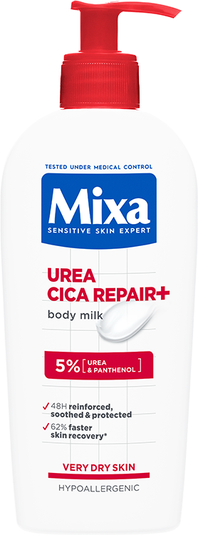 Mixa Cica Urea Repair+ telové mlieko na veľmi suchú pokožku