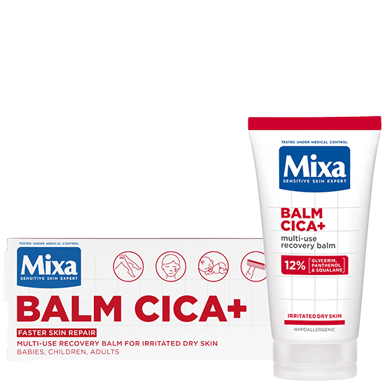 Mixa viacúčelový regeneračný balzam CICA+