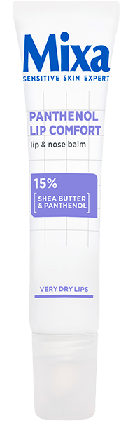 Mixa Panthenol Lip Comfort – balzam na pery a nos